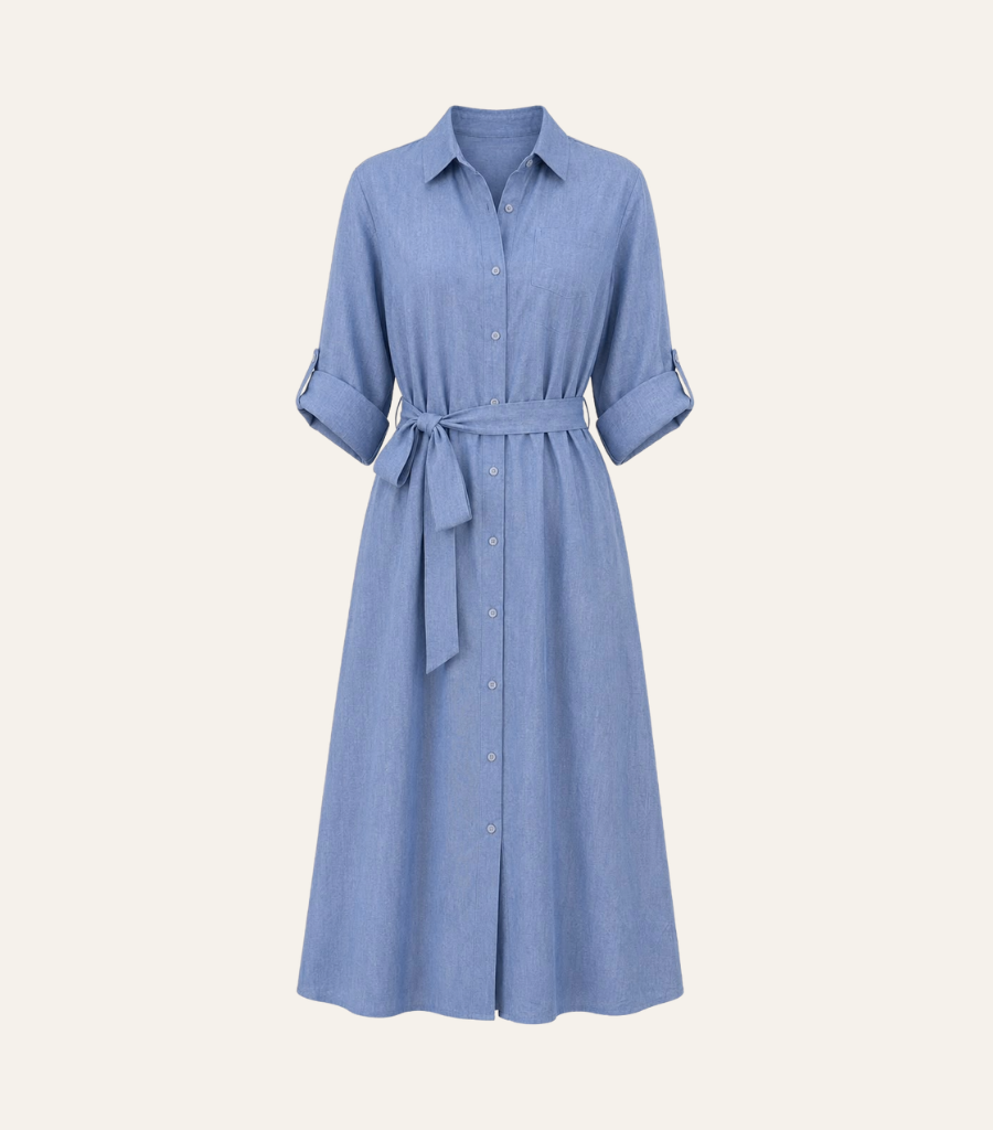 Linen Shirt Dress