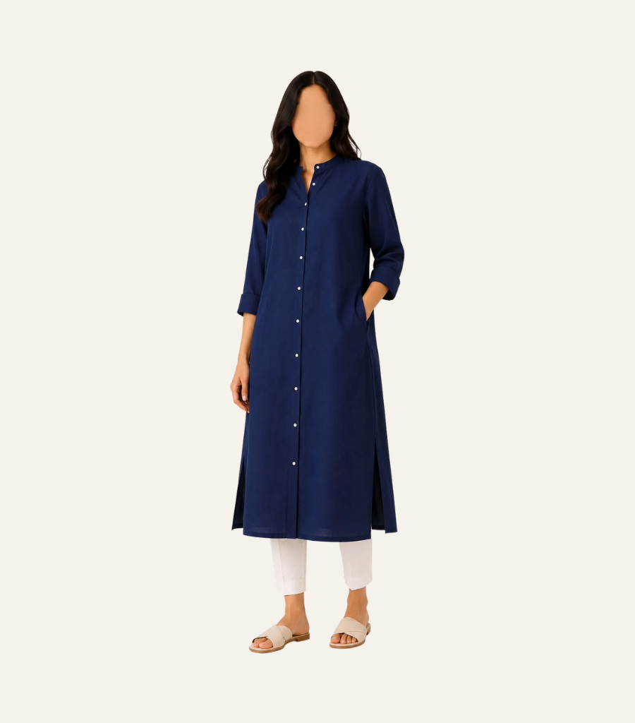 Long Linen Shirt