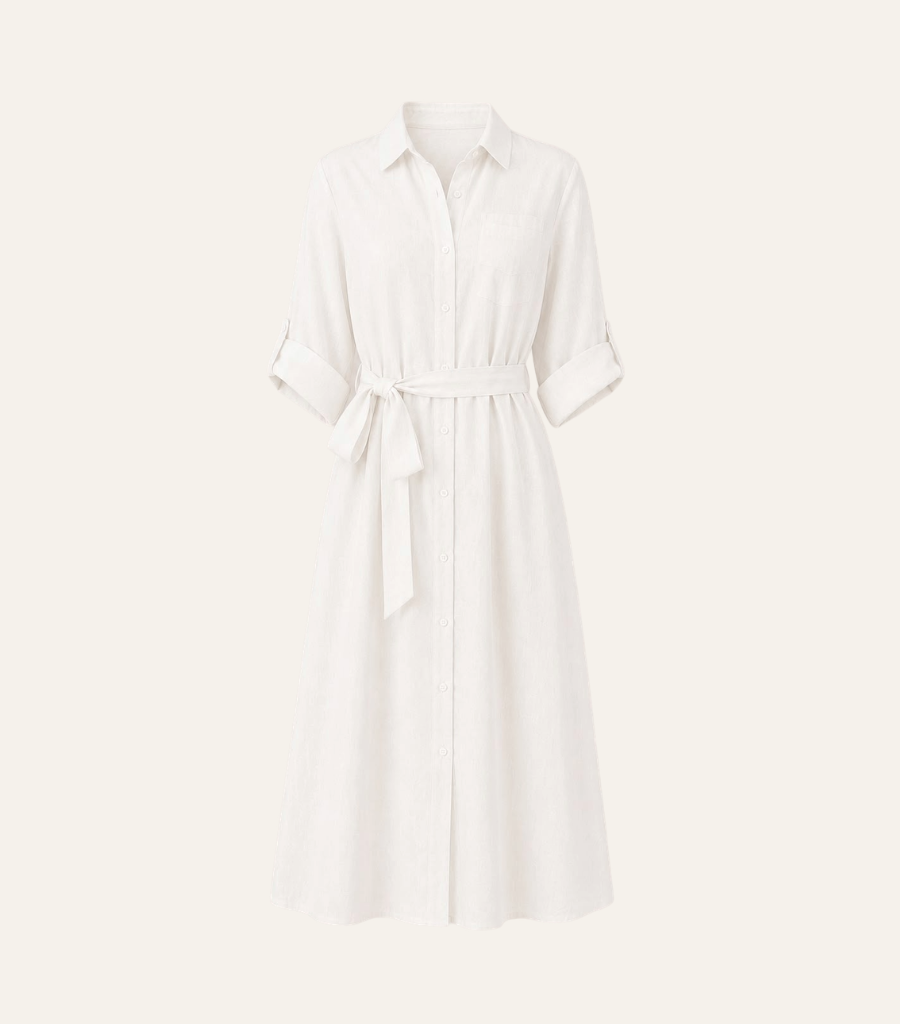 Linen Shirt Dress