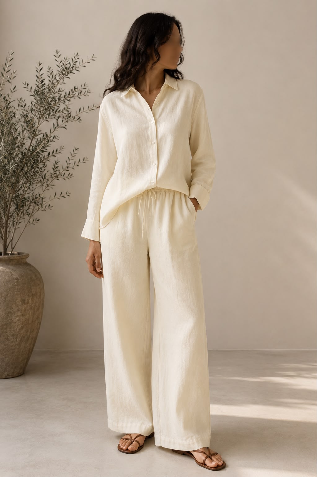 Linen Co-ord Set